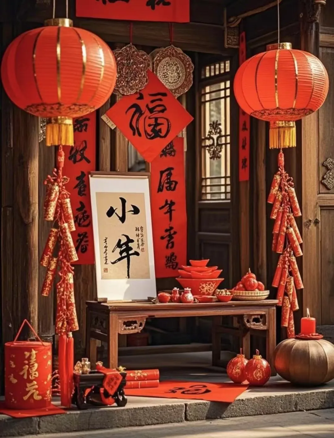 過小年，迎大年，人間至味是團(tuán)圓